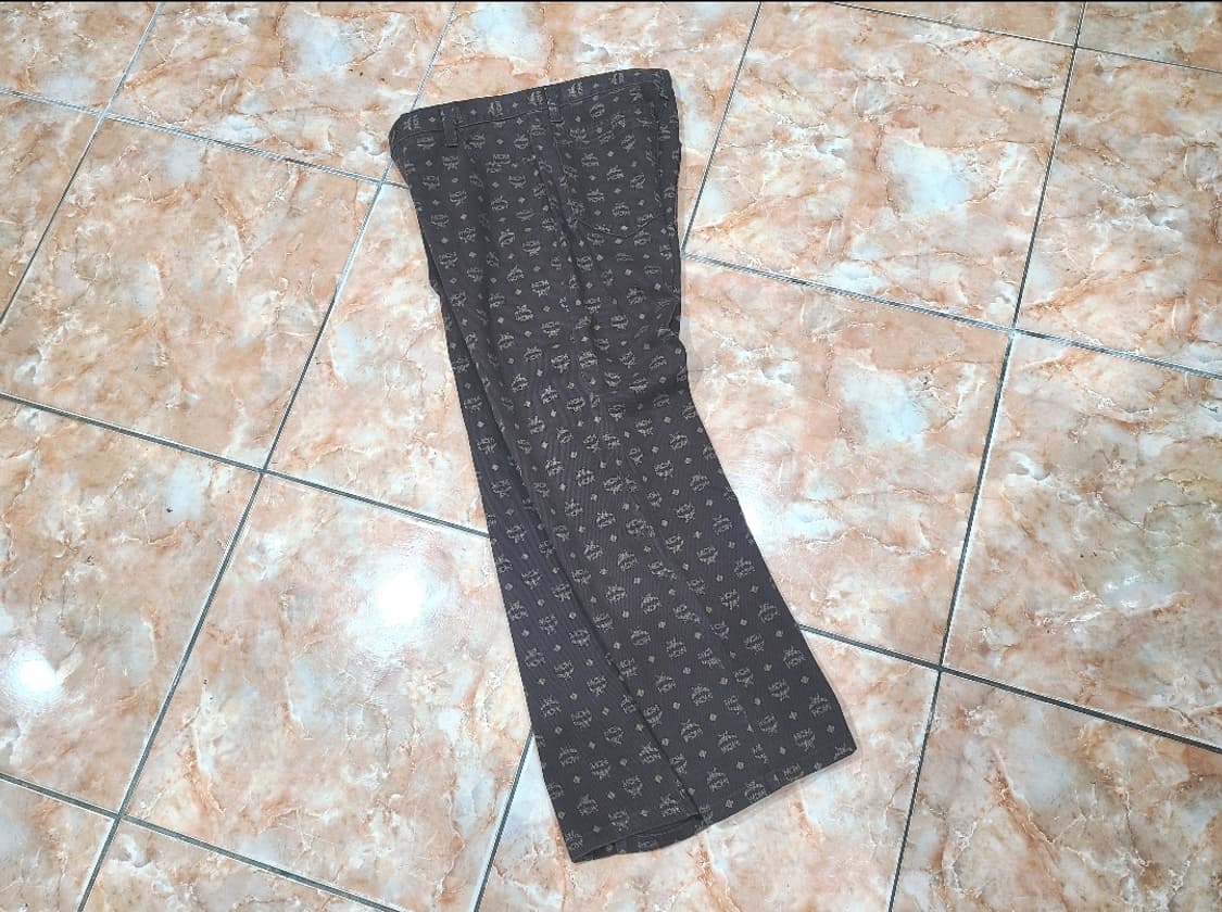 MCM LEGERE 엠씨엠 레게제 로고 면바지 상품이미지3