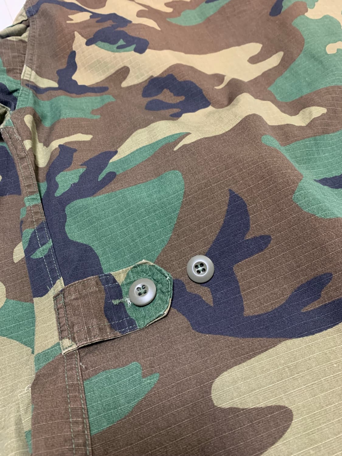 미군 오리지널 우드랜드 bdu 상의 (80년도) 데드스탁급 상품이미지7