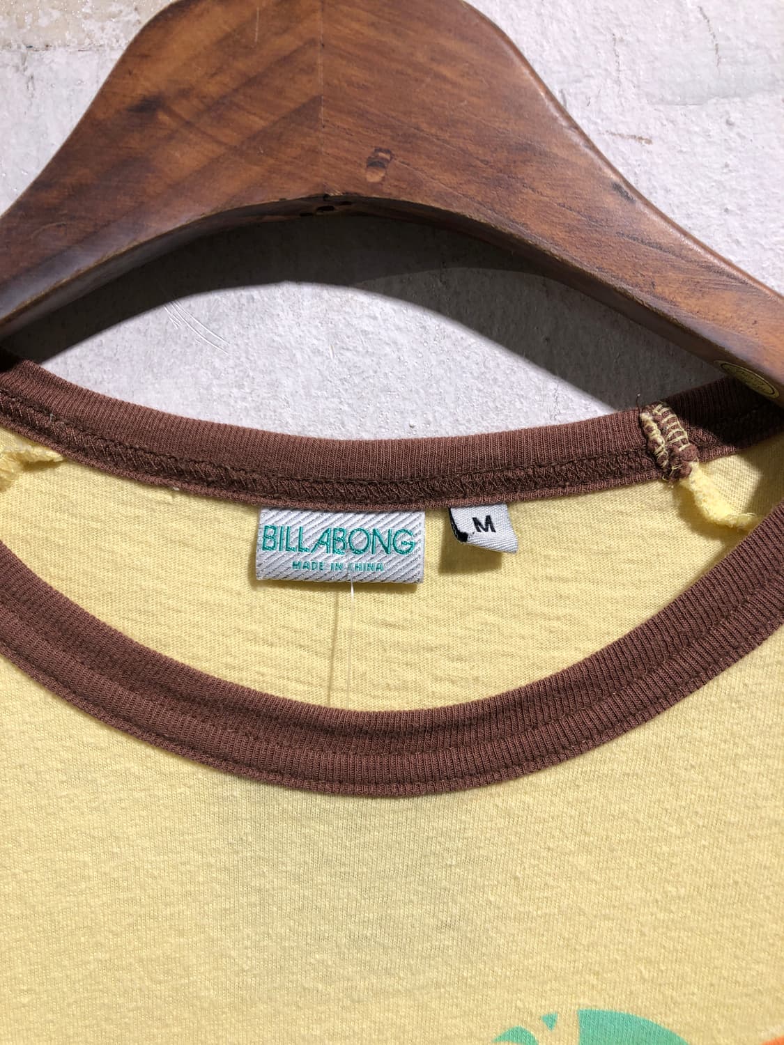 [2213] Billabong yellow sleeve t-shirt 상품이미지6
