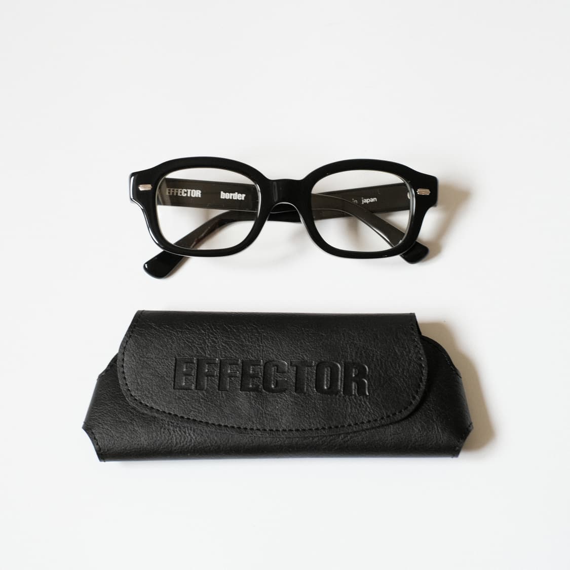 이펙터(effector) 보더 border 안경 블랙 상품이미지9