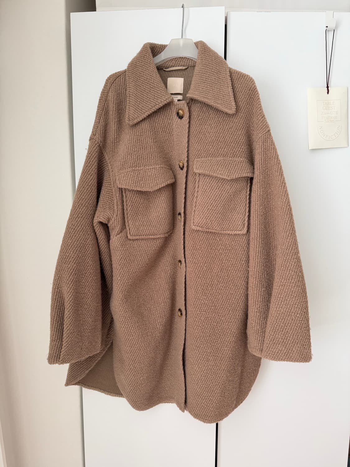 H&M 울 셔츠 자켓 상품이미지1