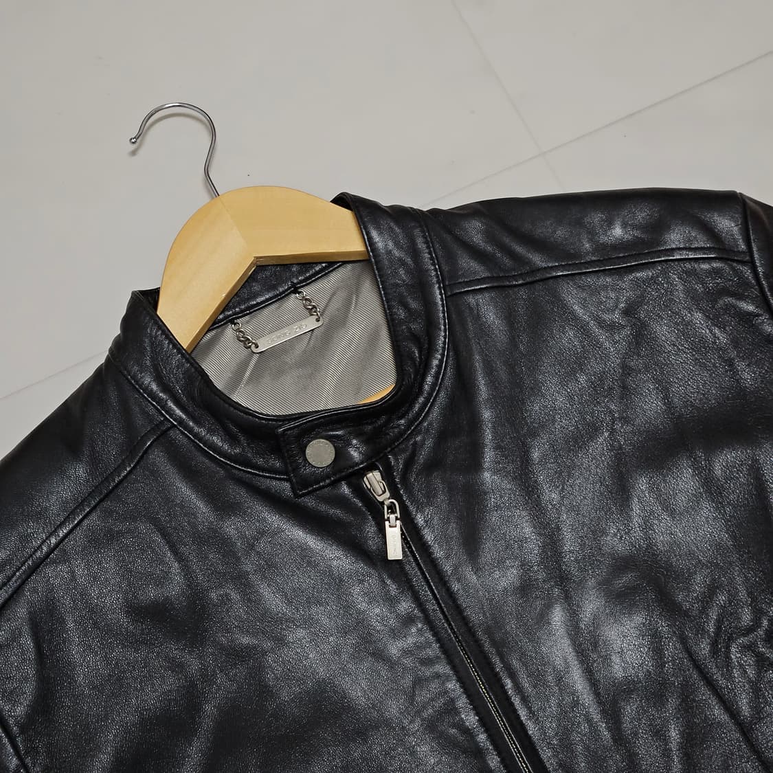 송지오 양가죽 바이커 자켓 105 상품이미지3