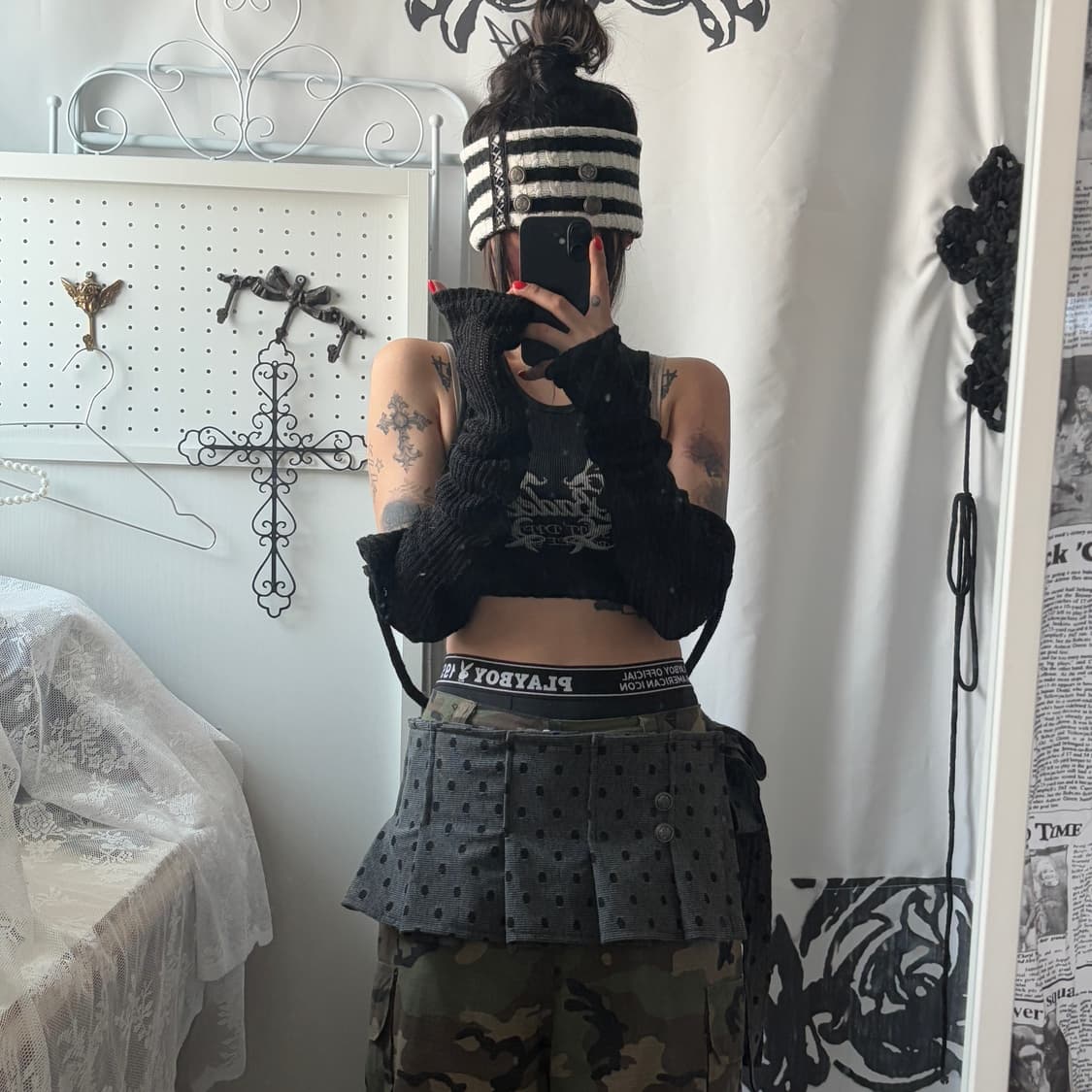 • Stripes Napoleon Burton hairband 상품이미지6