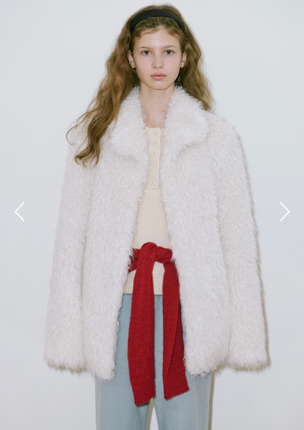 새상품) 시눈 헤비 믹스 퍼자켓 상품이미지1