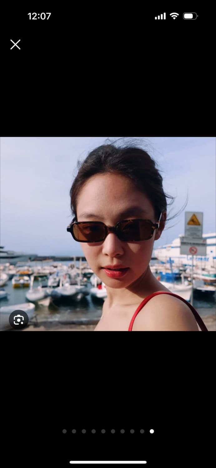 miumiu 사각 선글라스 제니 상품이미지7