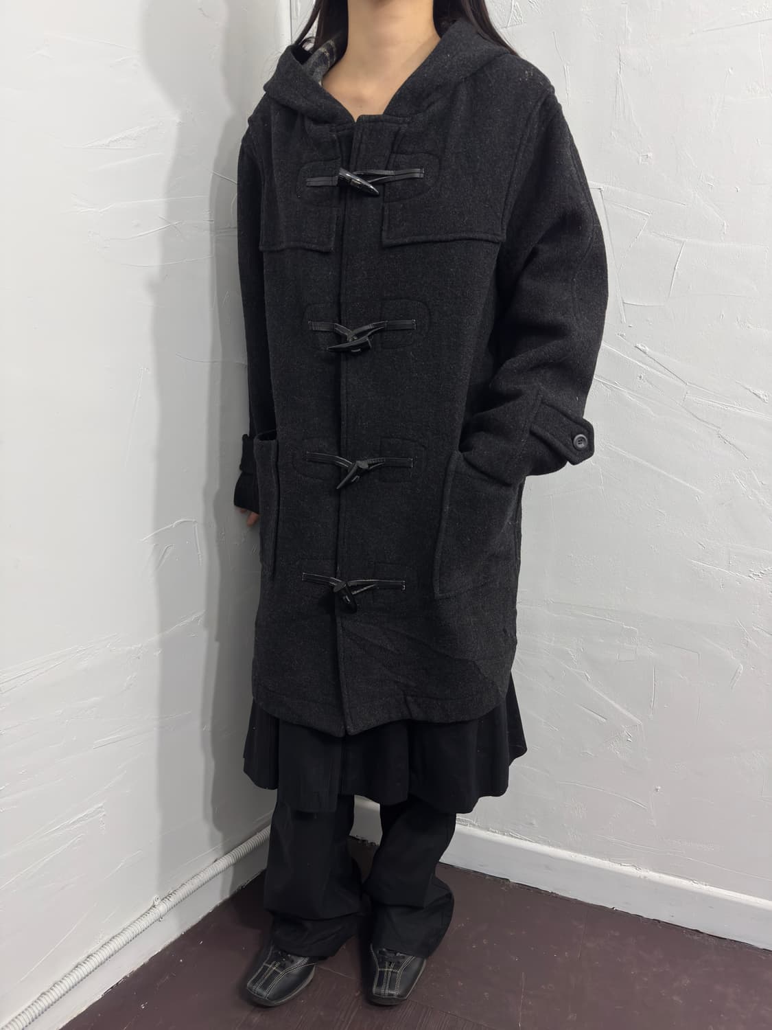 renoma duffle hood coat 상품이미지3