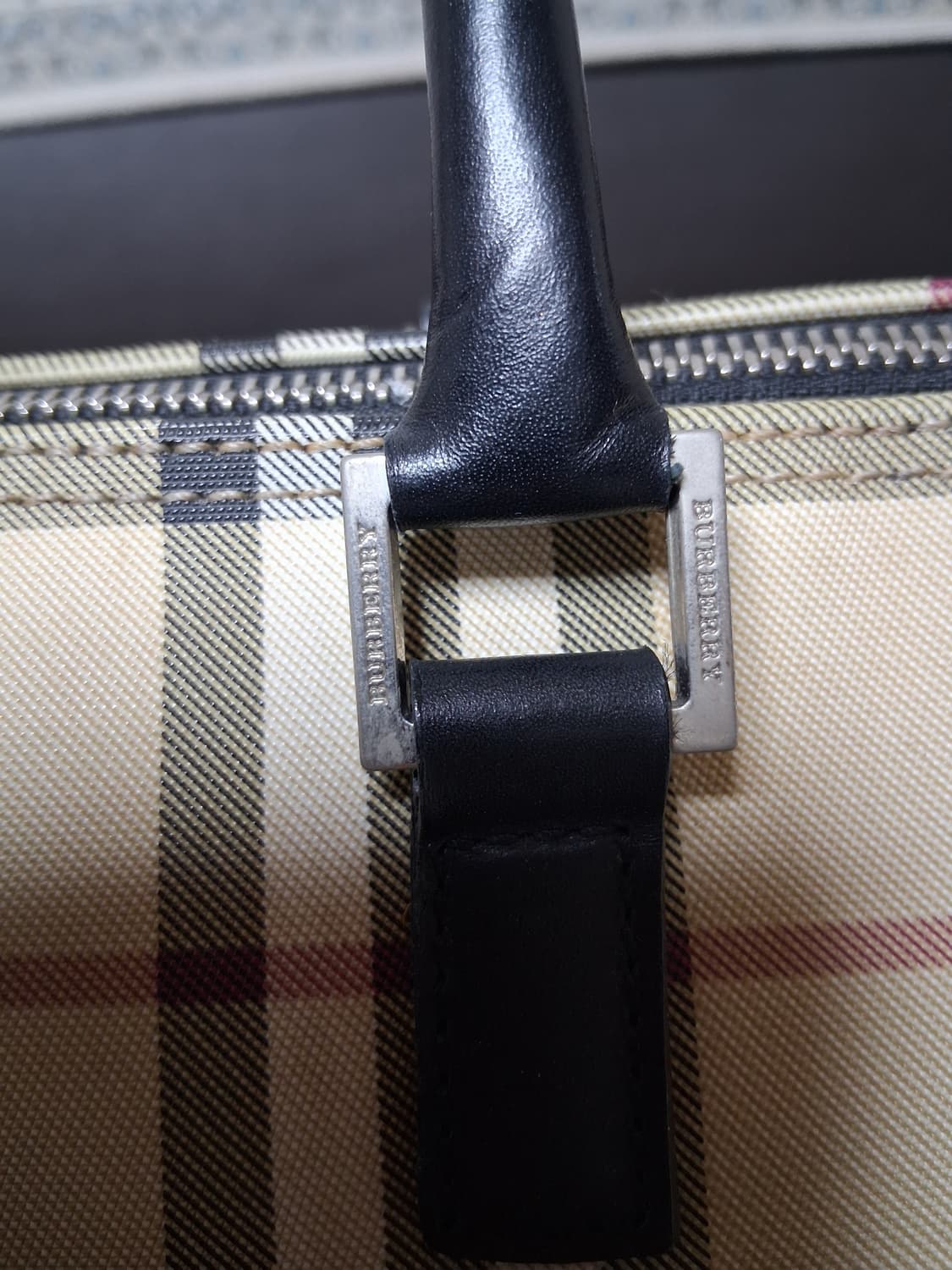 버버리노바체크토트백 상품이미지4
