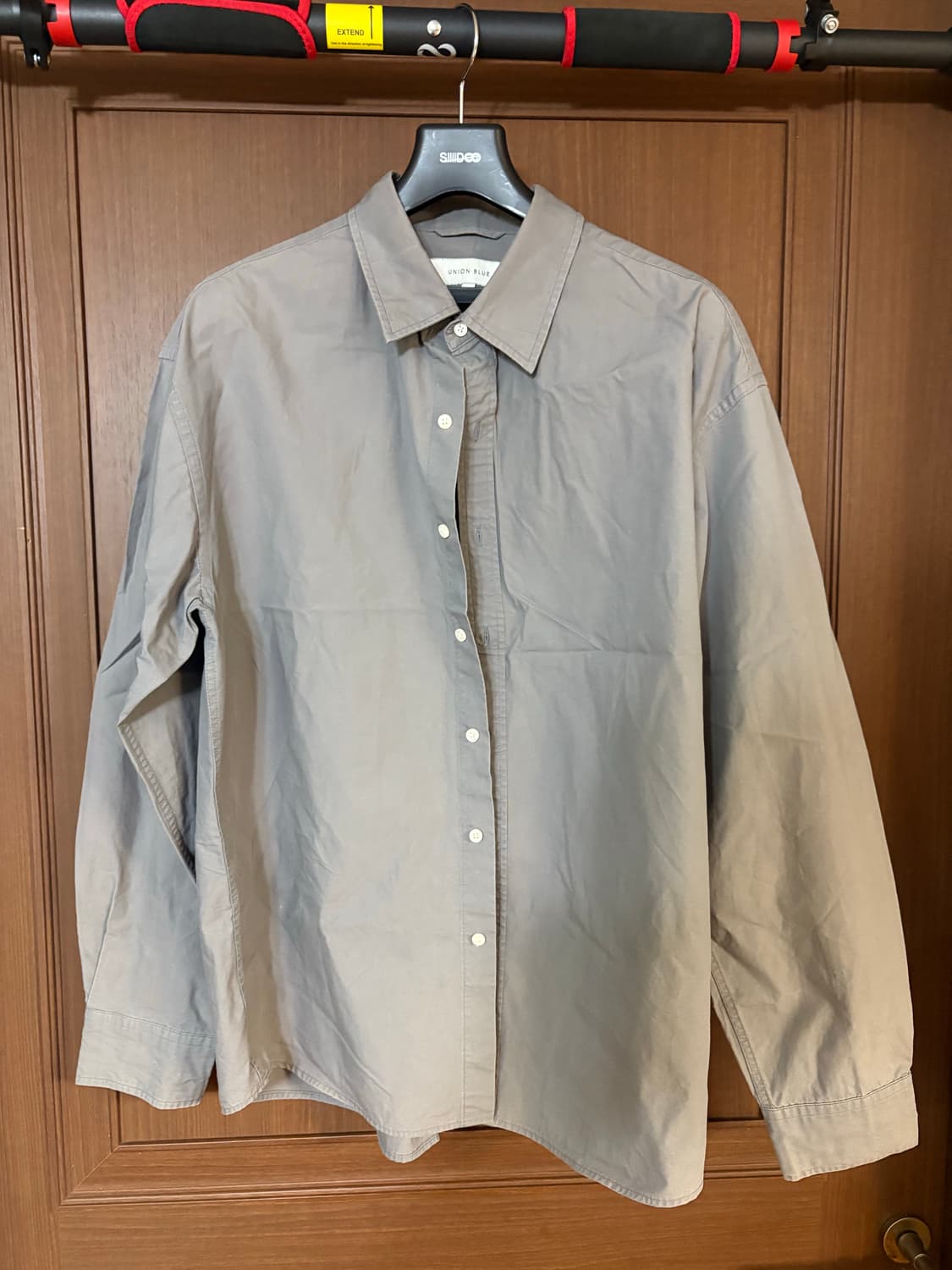 유니온블루 런드리셔츠 차콜 상품이미지2