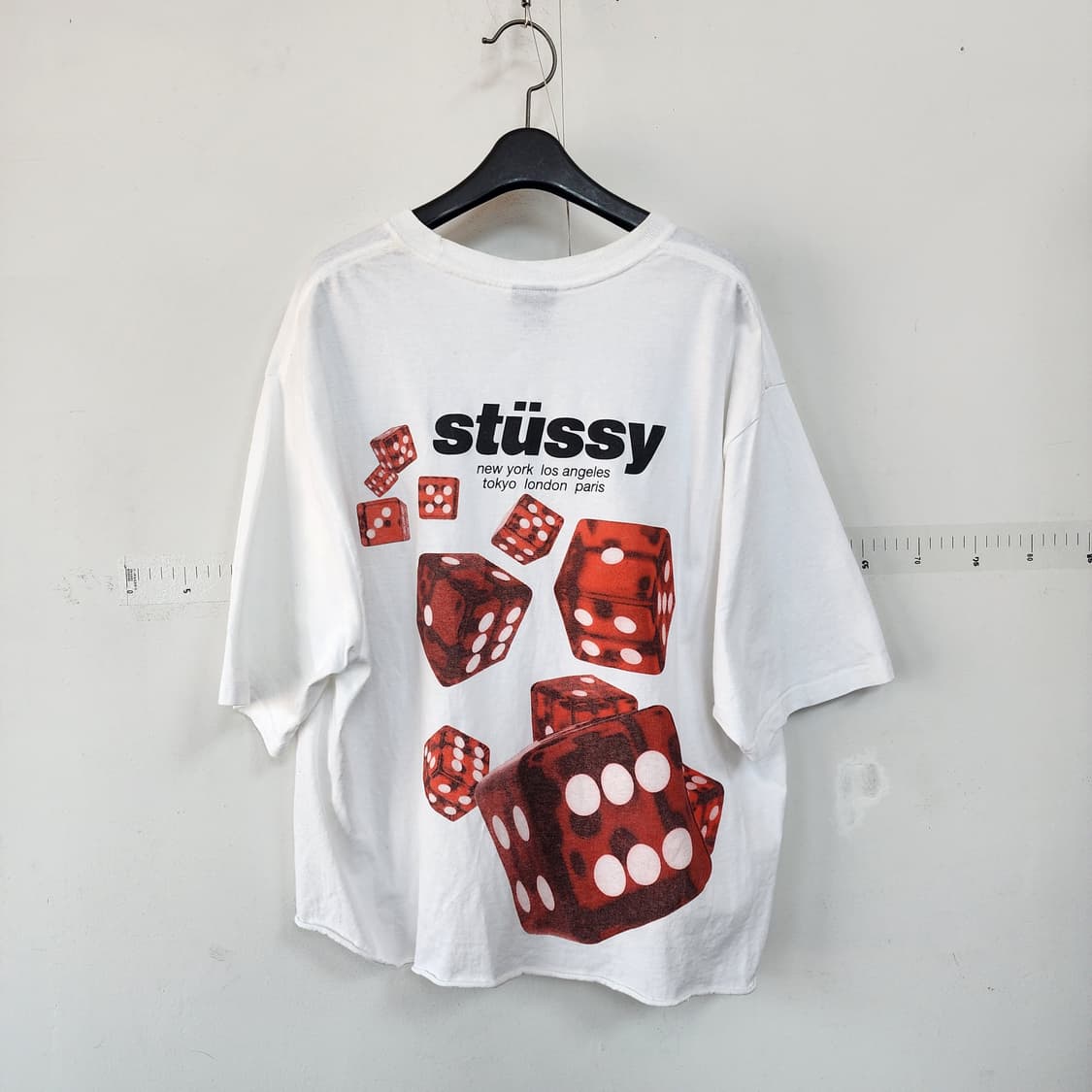 스투시 화이트 반팔 티셔츠 상품이미지6