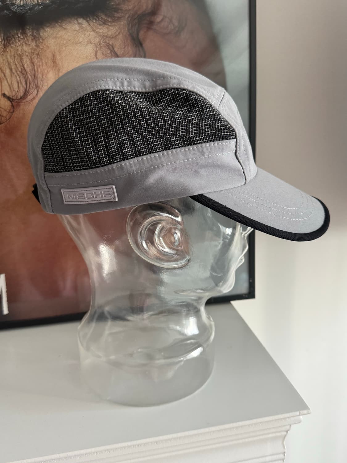 미스치프 롬버스 러닝 캡 그레이 상품이미지2