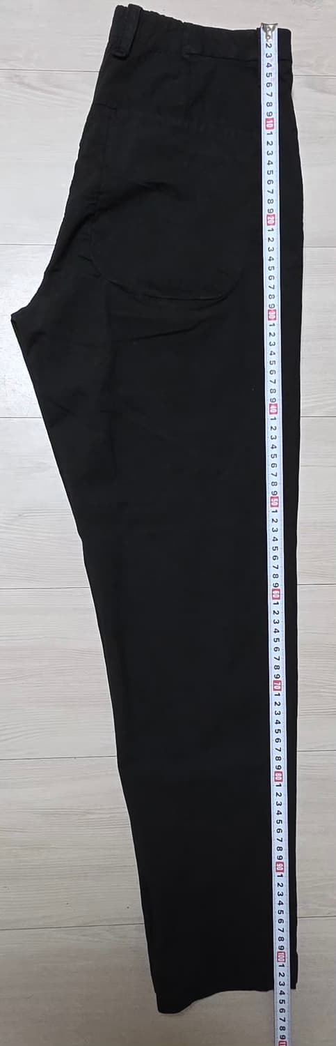 트렌짓 블랙 코튼펜츠  xs(30) 상품이미지6