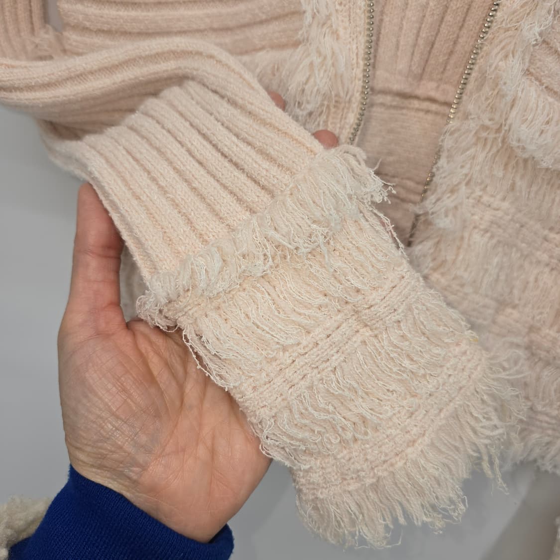 CLUB MONACO 니트 집업 (XS) 상품이미지10