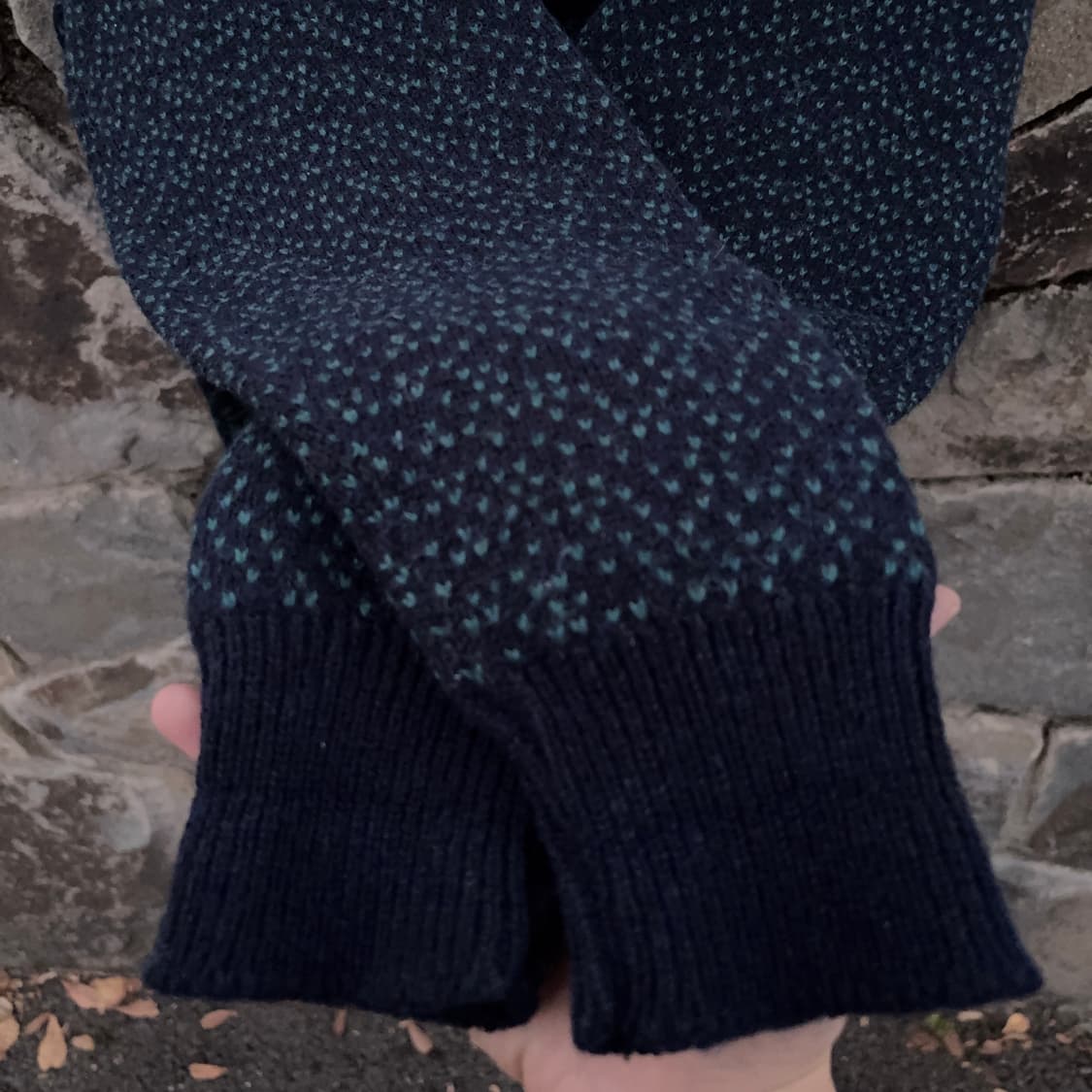 잔즌 Jantzen 노르딕 패턴 울 스웨터 상품이미지4