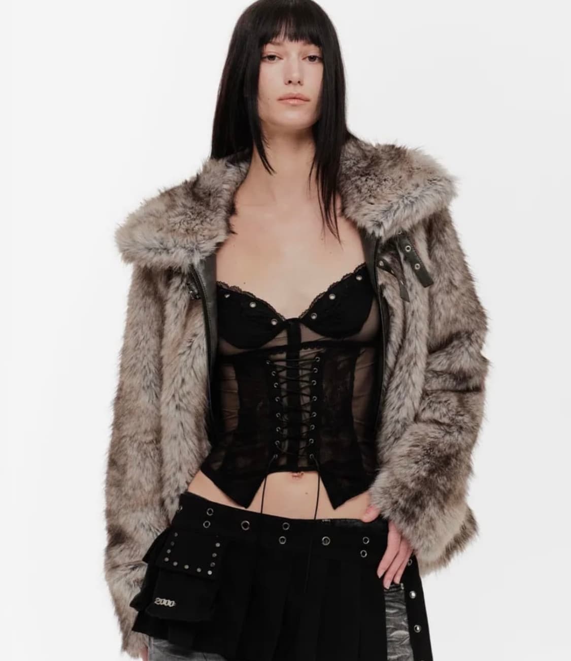 2000아카이브 퍼자켓 상품이미지1