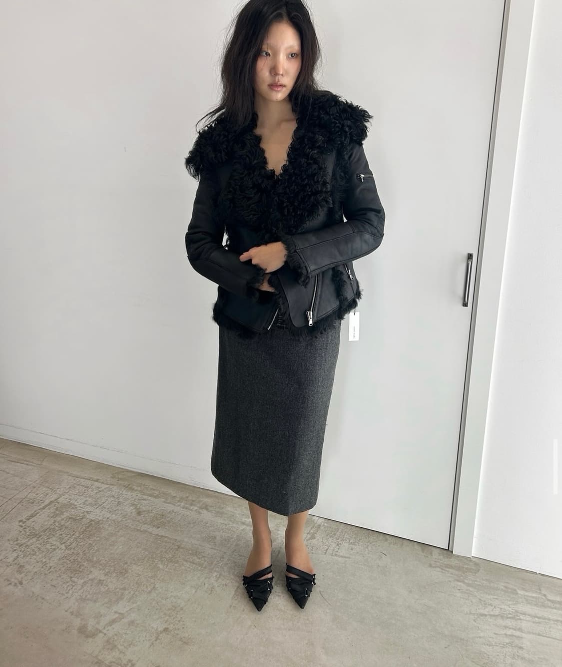 ayadz vintage studio shearing jacket 상품이미지4