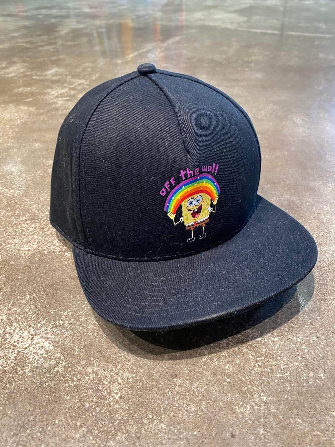 반스 스펀지밥 스냅백 모자 상품이미지1