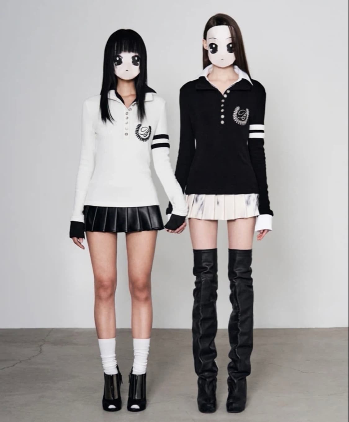 오늘만 !! 본네 카라더블탑 블랙 상품이미지2