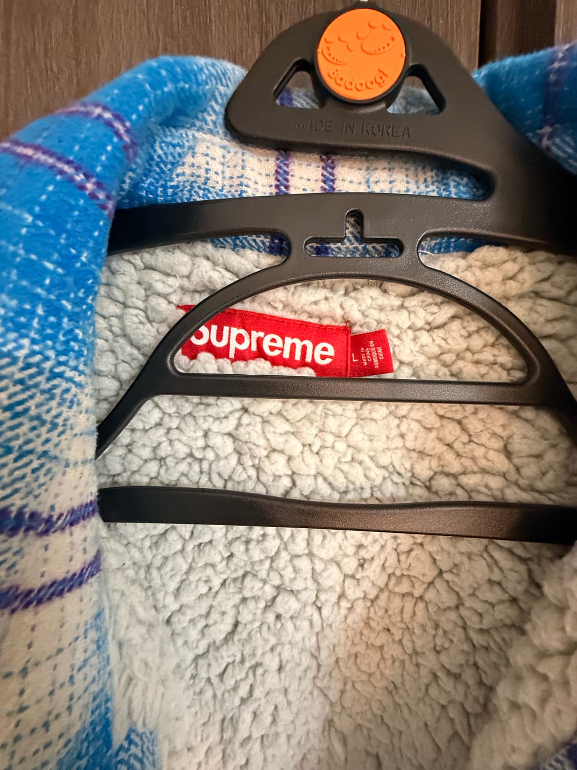 슈프림 라인드 플라넬스냅셔츠 L 상품이미지6