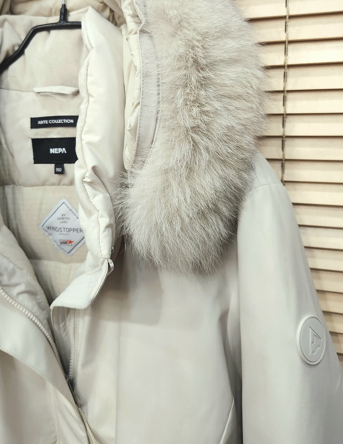 (새상품)네파 아르떼 구스롱패딩 남녀공용 상품이미지2