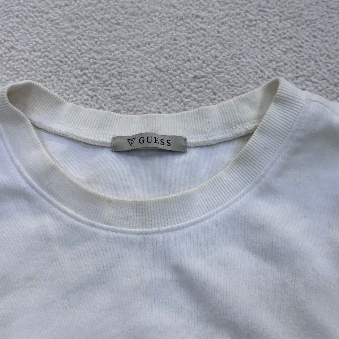 XXL 게스 스몰로고 맨투맨 티셔츠 0324E 상품이미지4