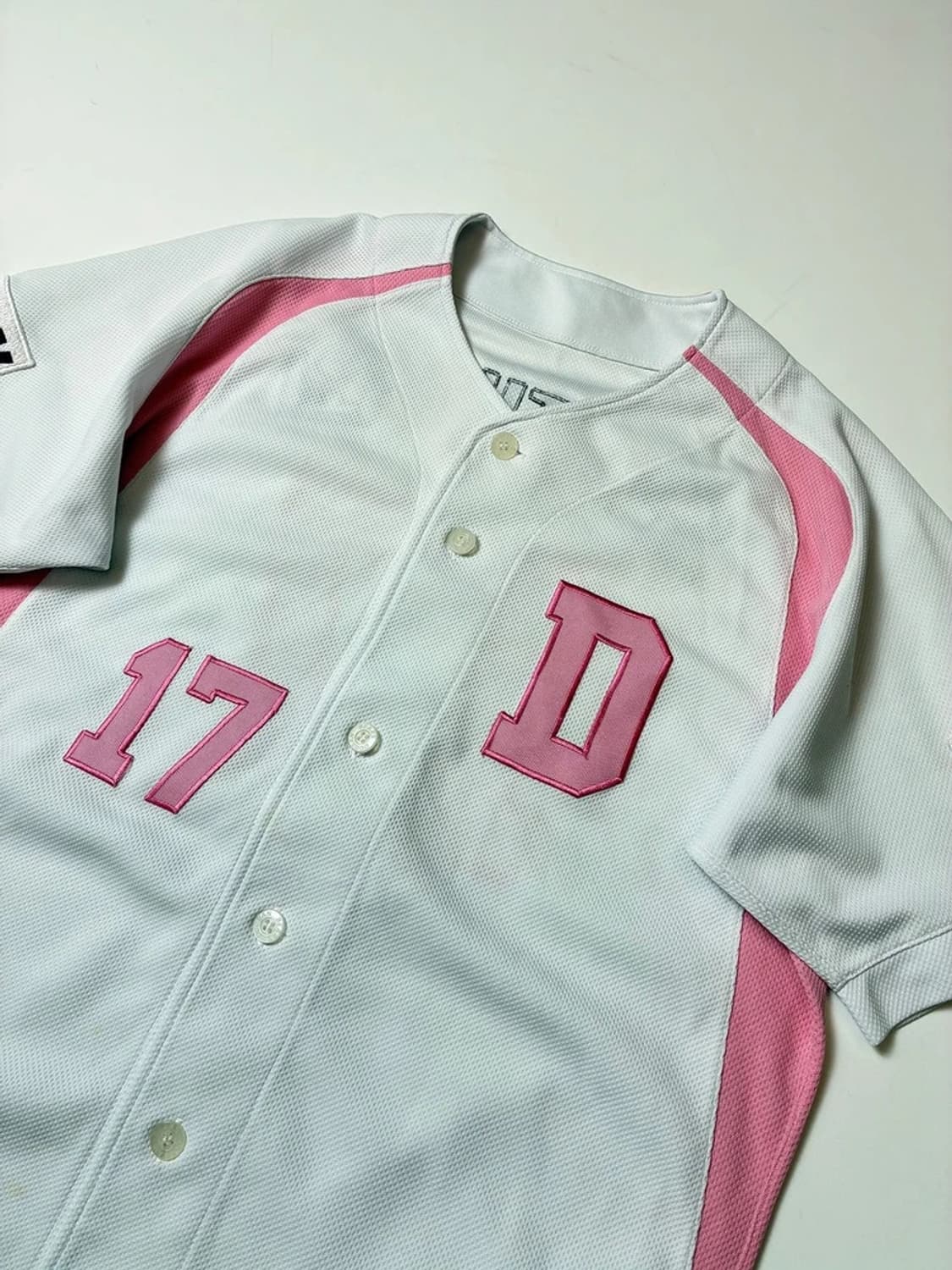 두산베어스 17 오재원 핑크 유니폼 PN8981 상품이미지4