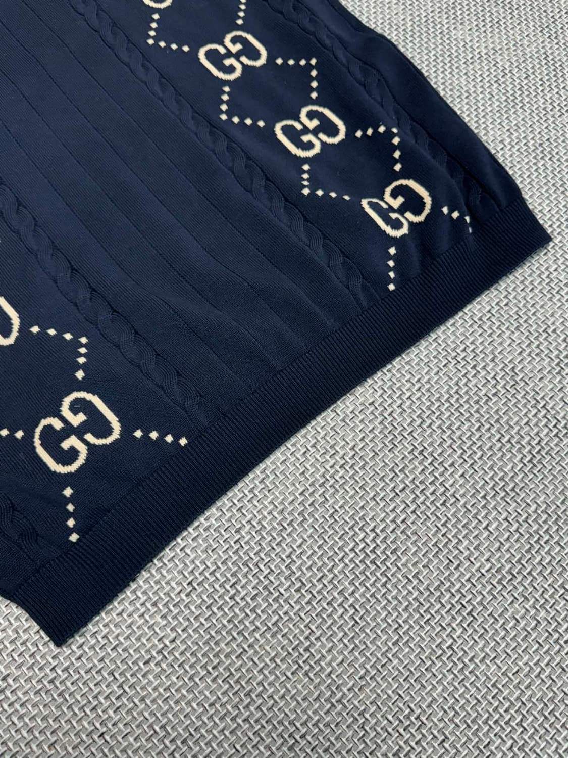 구찌 GG 반팔 카라 니트 티셔츠 상품이미지3