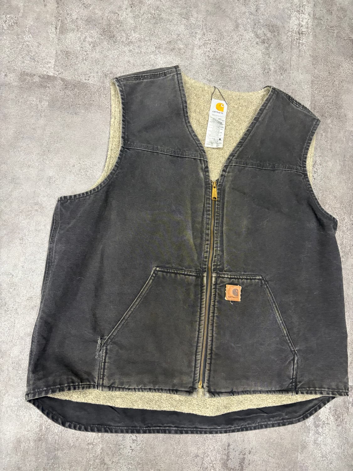 10s 칼하트 v26 blk vest 블랙 워크 베스트 상품이미지2