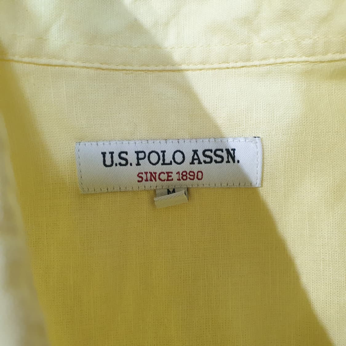 유에스폴로어신 여성 린넨혼방 반팔셔츠 95 상품이미지4