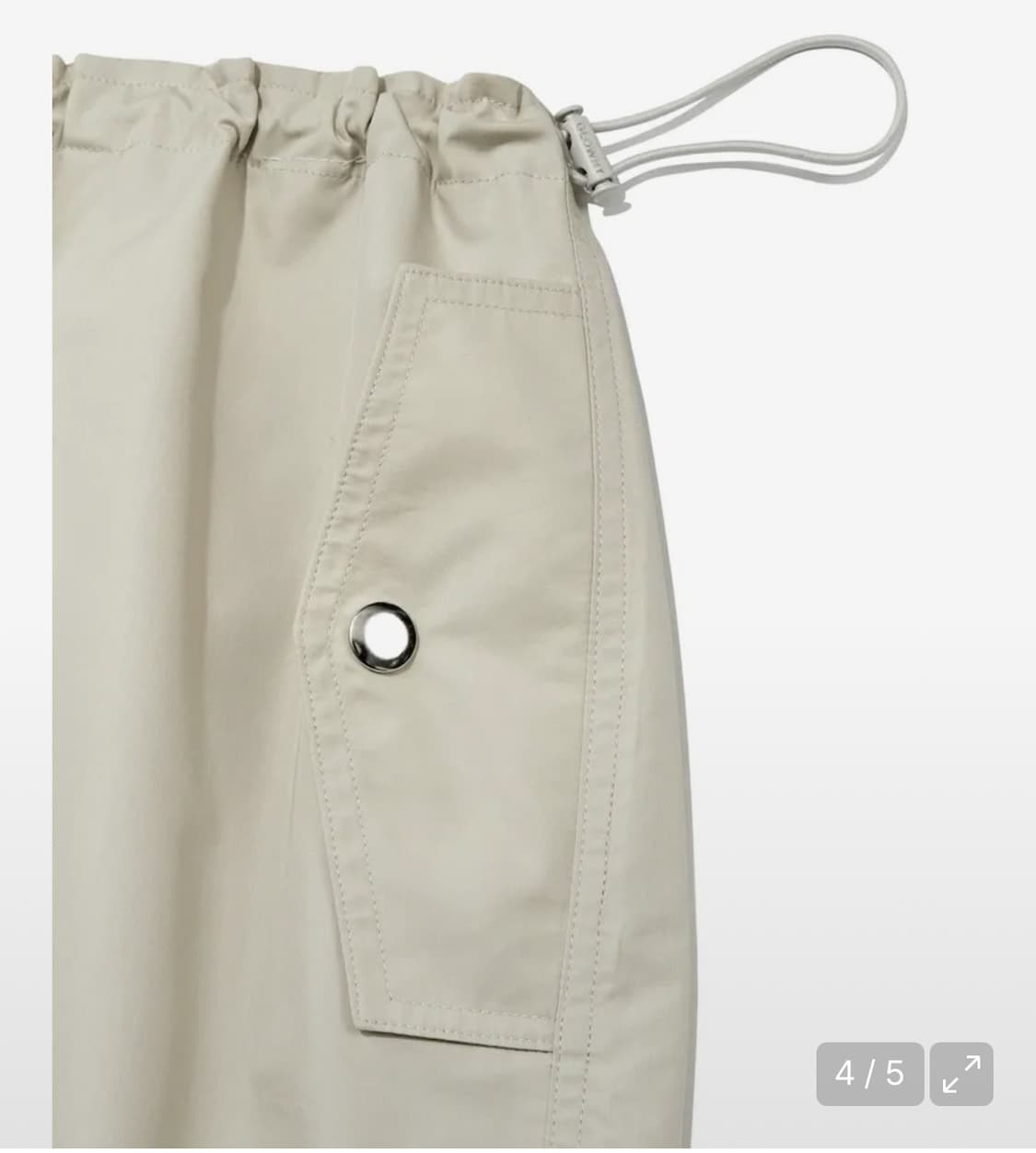 디트로이트 파라슈트 팬츠 샌드 상품이미지4