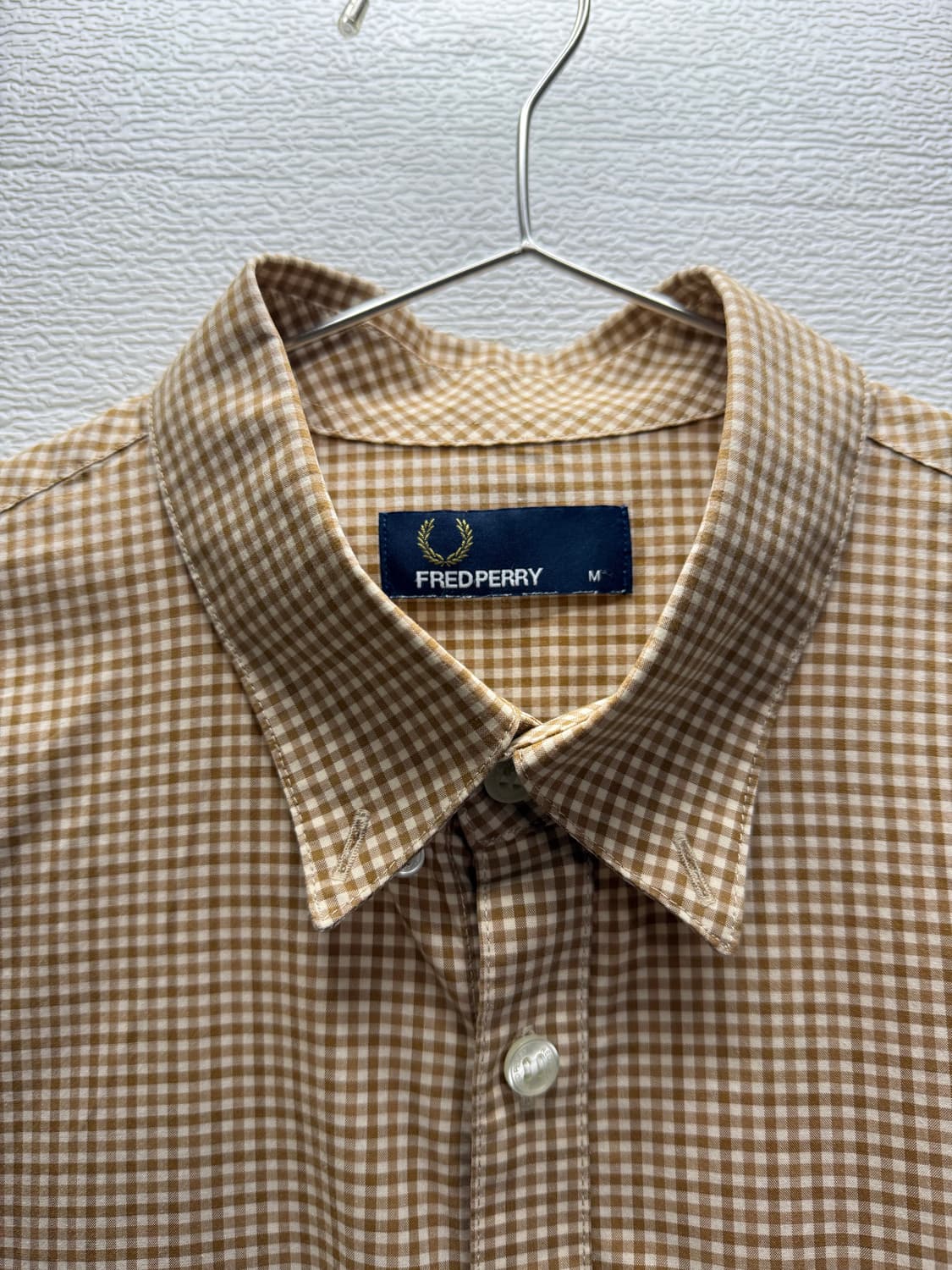 프레드페리 긴팔 셔츠 체크 M사이즈 1+1 상품이미지6