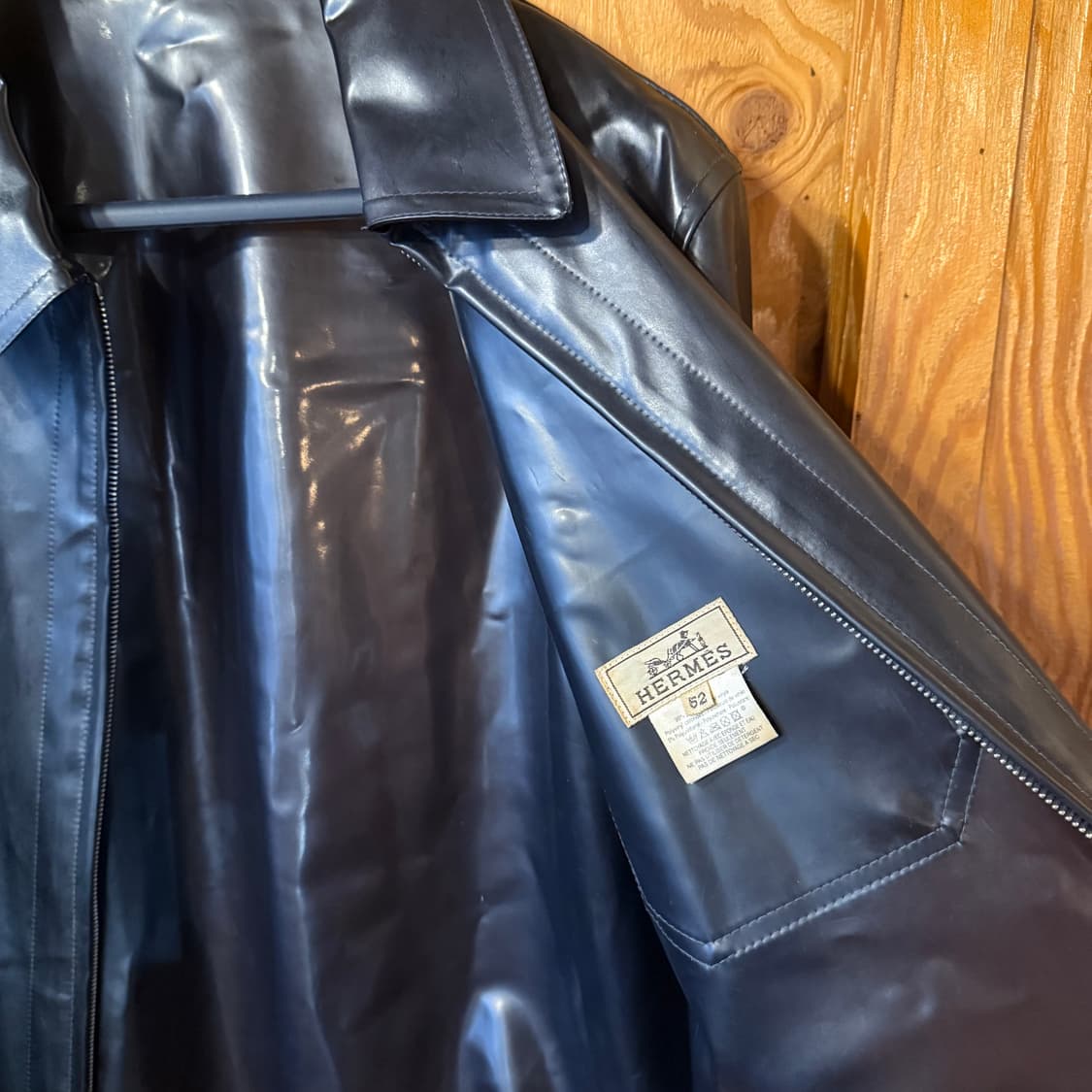 에르메스 페이크 가죽 자켓 판매 합니다. 상품이미지4
