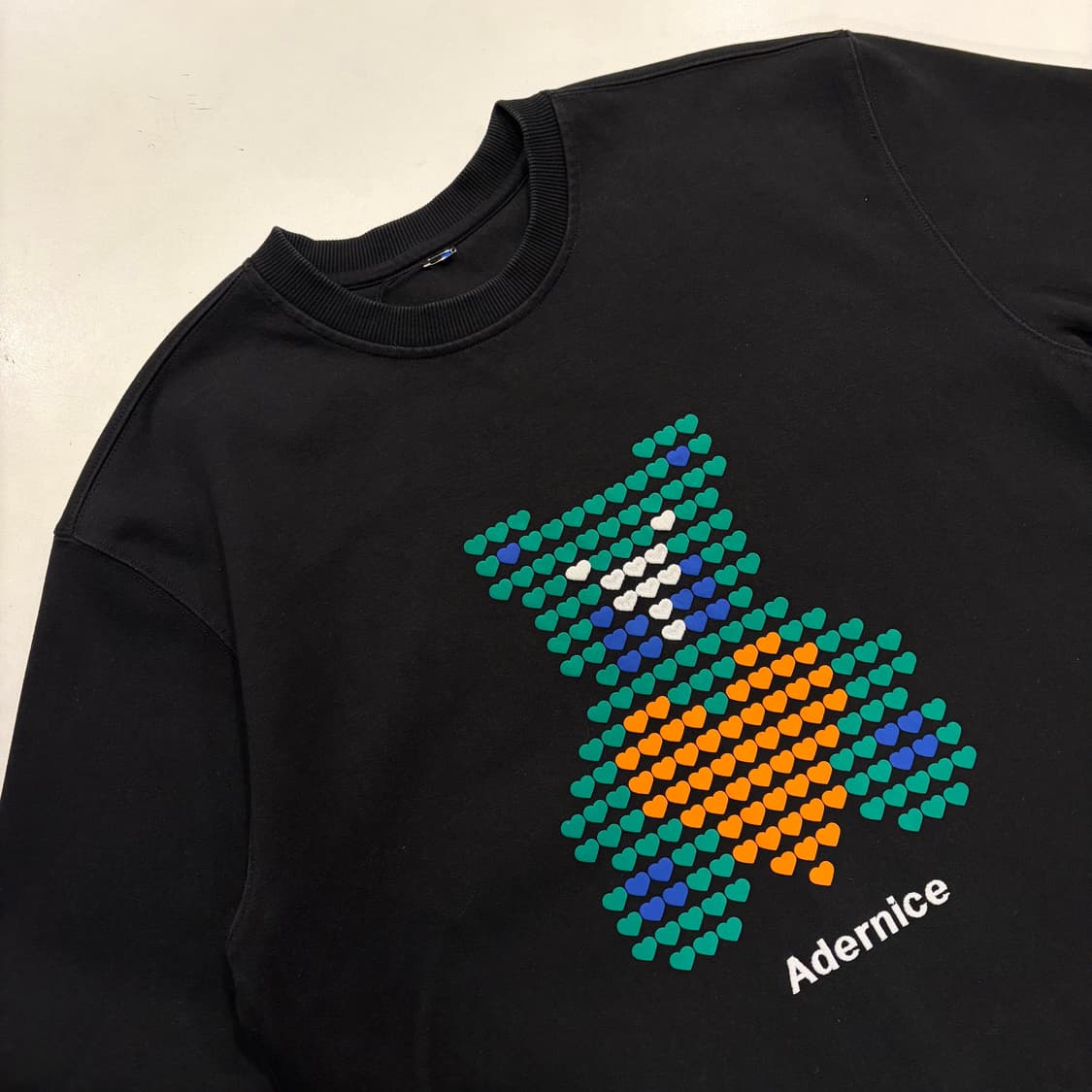 [A1] 아더에러 아더나이스 블랙 맨투맨 티셔츠 B311 상품이미지3