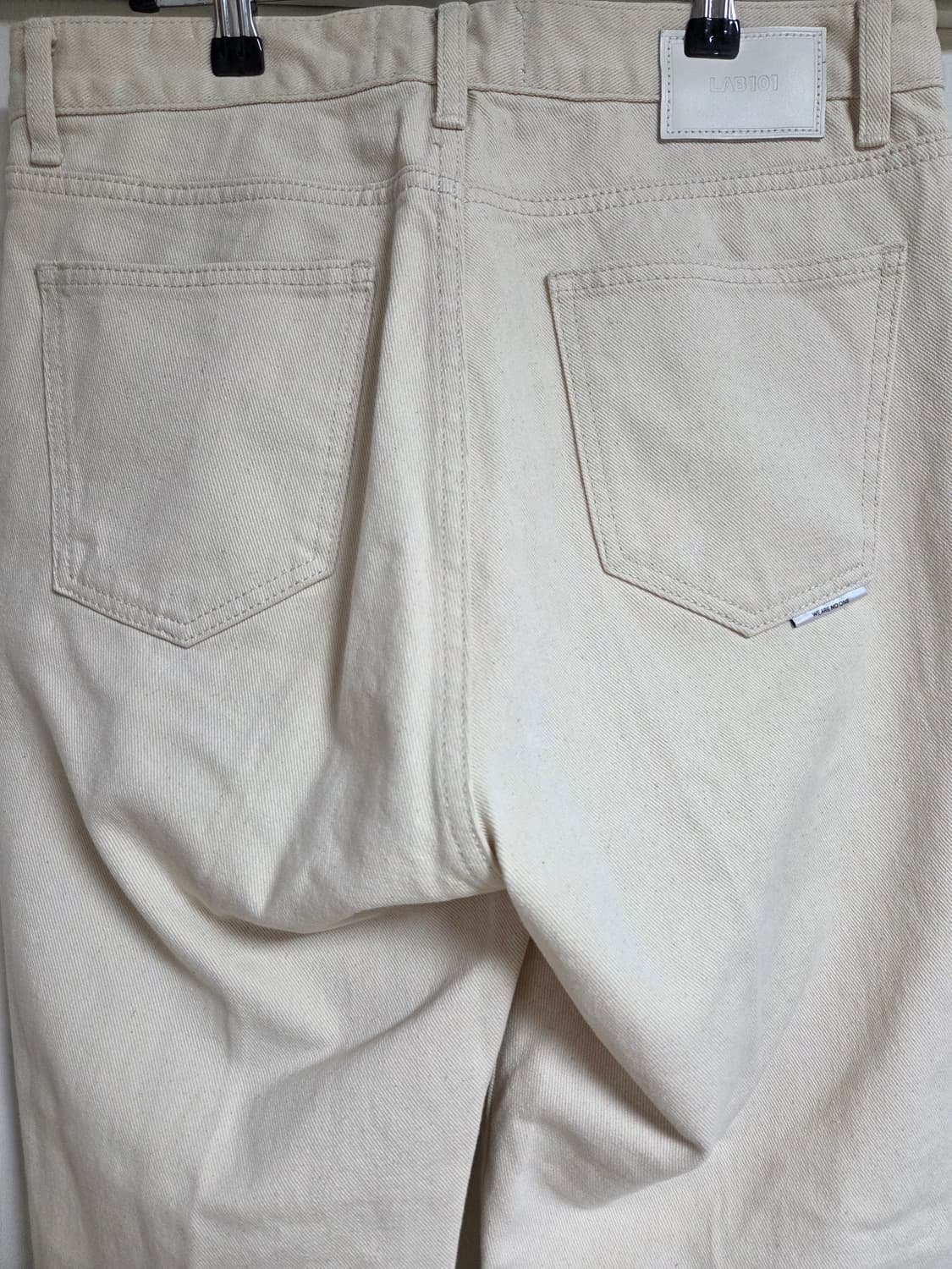 랩101 TOM STONE BASE ECRU JEANS 크림진 30사이즈 상품이미지5