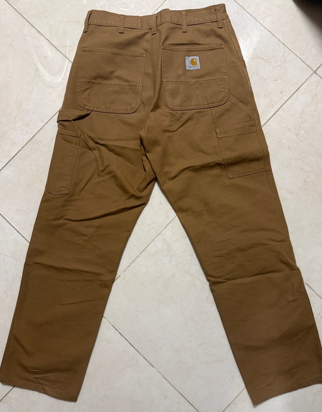칼하트 싱글 니 팬츠 브라운 30x32 상품이미지3
