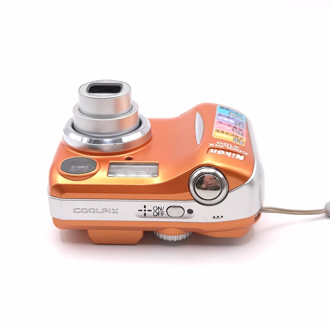 레어 미품 🍊니콘 쿨픽스 Coolpix 4100 오렌지 상품이미지4