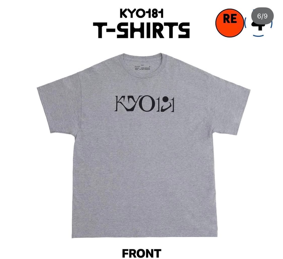 실리카겔 쿄 181 티셔츠 kyo티 1 사이즈 (M) 상품이미지1