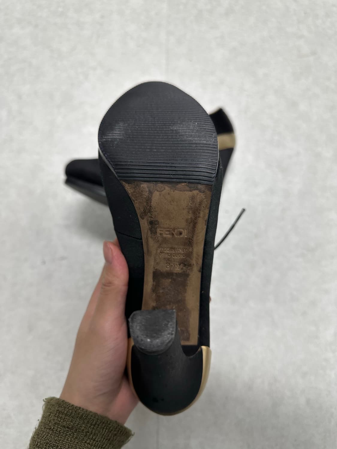 펜디 레이스업 앵클 부츠 상품이미지6