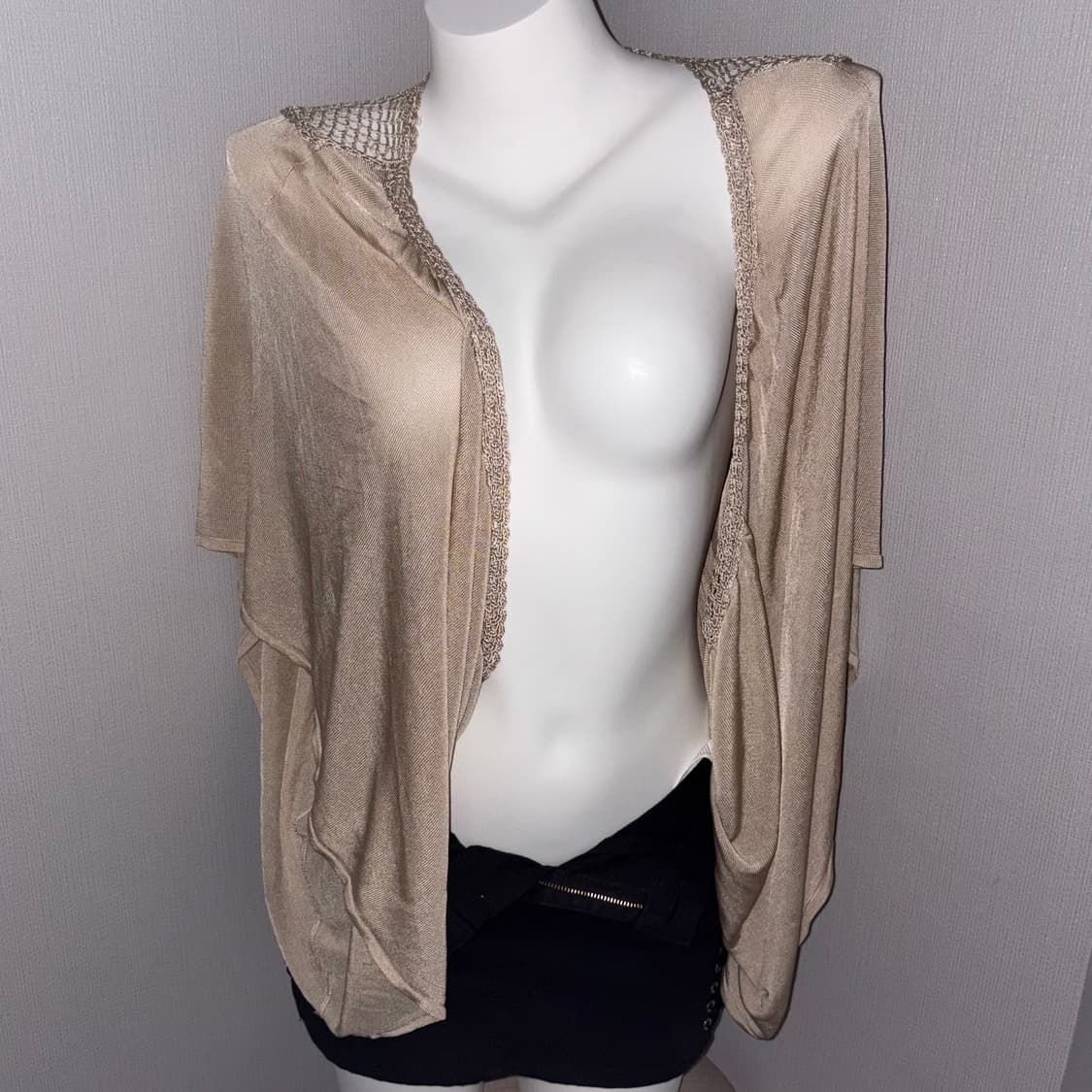AXES FEMME  Beige Haze Bolero 상품이미지2