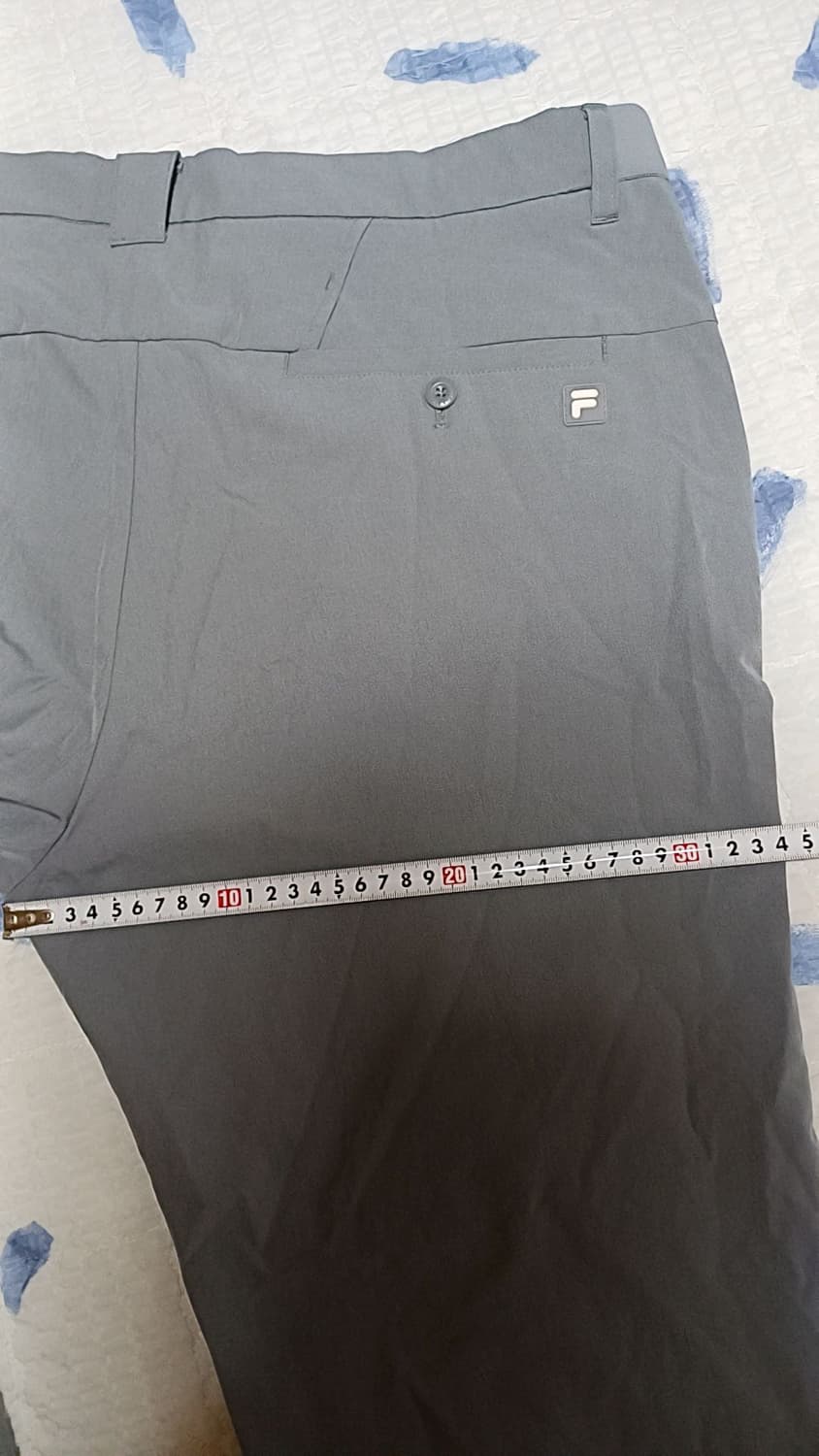휠라골프 얇은기능성 여름바지 37인치 기장98 상품이미지7