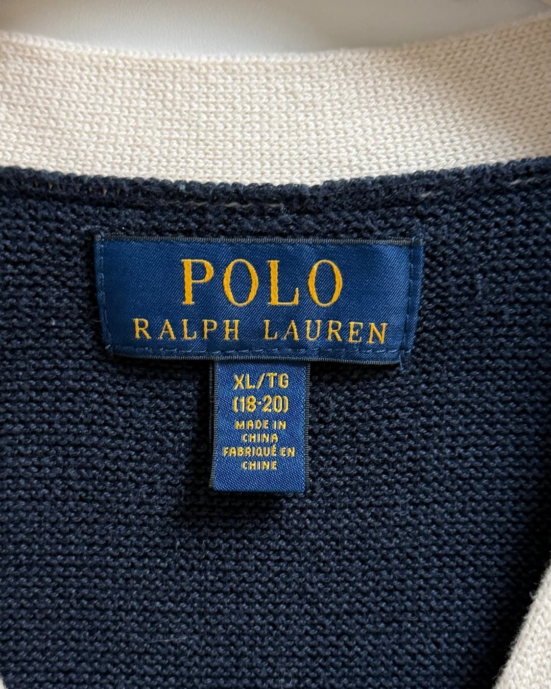 Polo 폴로 랄프로렌 신형 빅포니 레터맨 와펜 가디건 상품이미지4