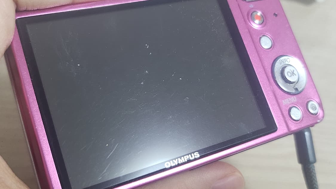 OLYMPUS VG-130 올림푸스 핑크 빈티지디카 상품이미지4