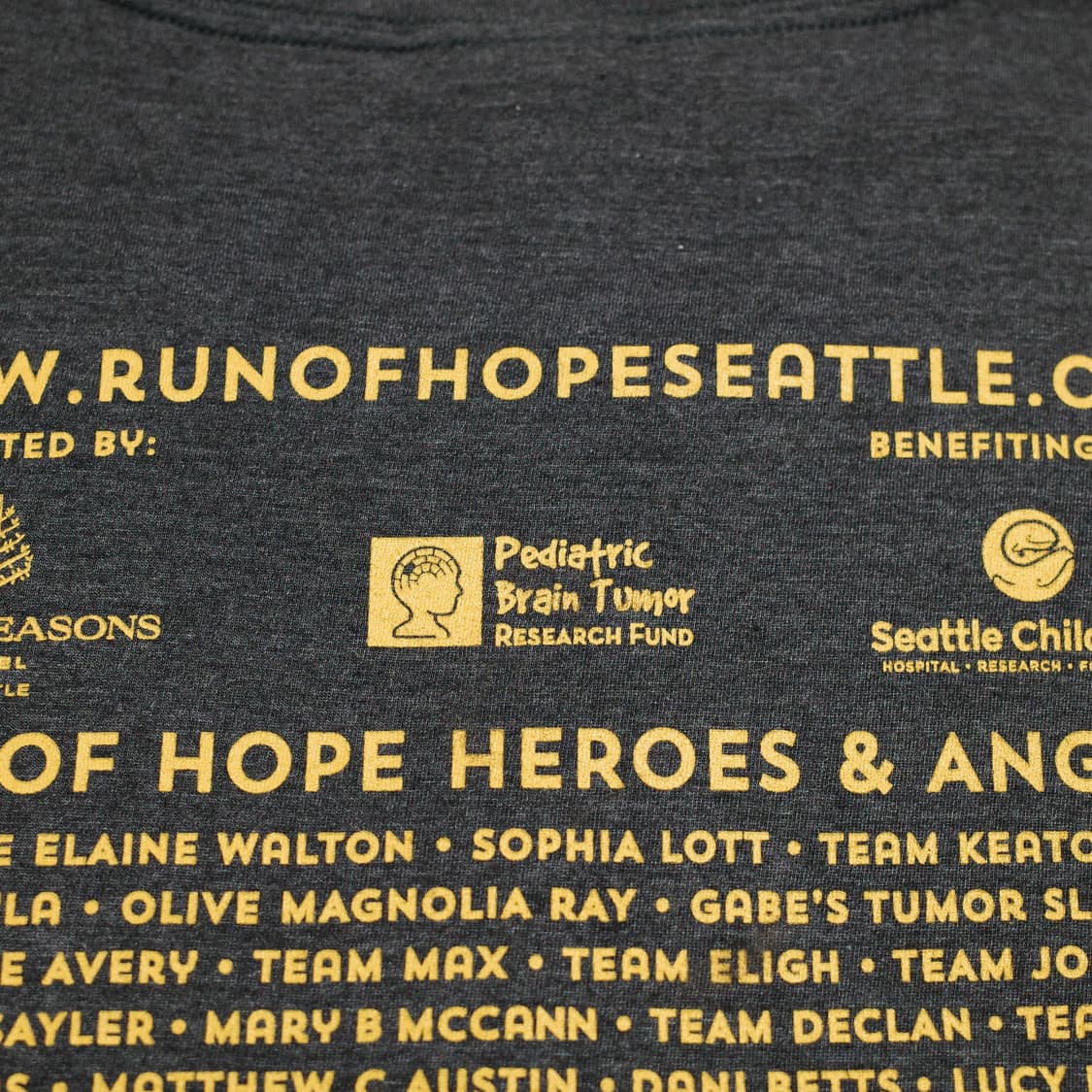 시애틀 RUN OF HOPE 10주년 기념 티셔츠 상품이미지9