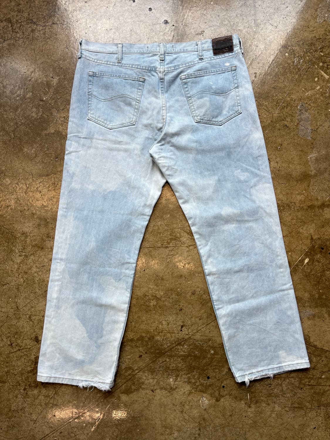 00s 리 연청 파우더 워싱 데님 상품이미지8