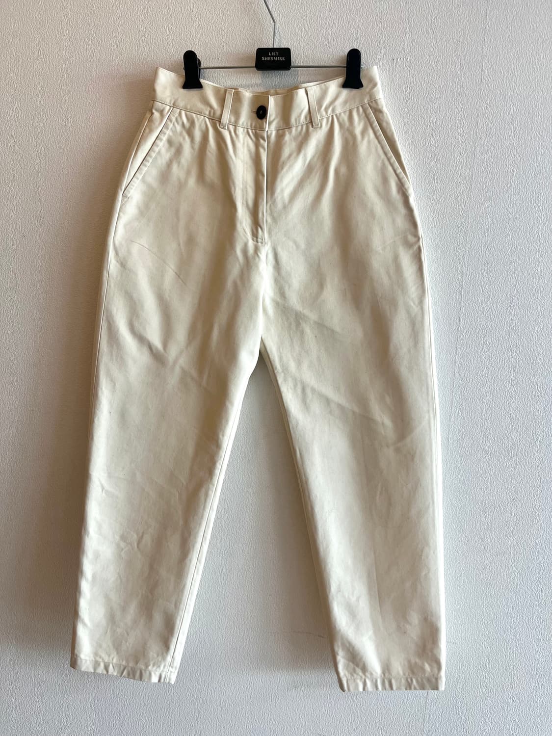 (한번 착용) 스튜디오 니콜슨 Meavy 아이보리 팬츠 상품이미지2