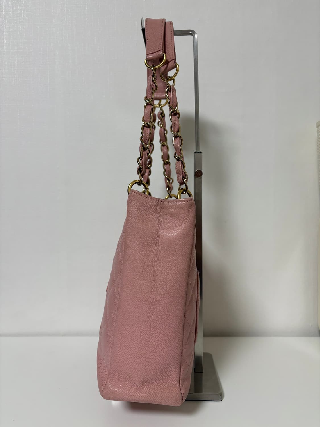 샤넬 쁘띠 샤핑백 핑크 상품이미지7