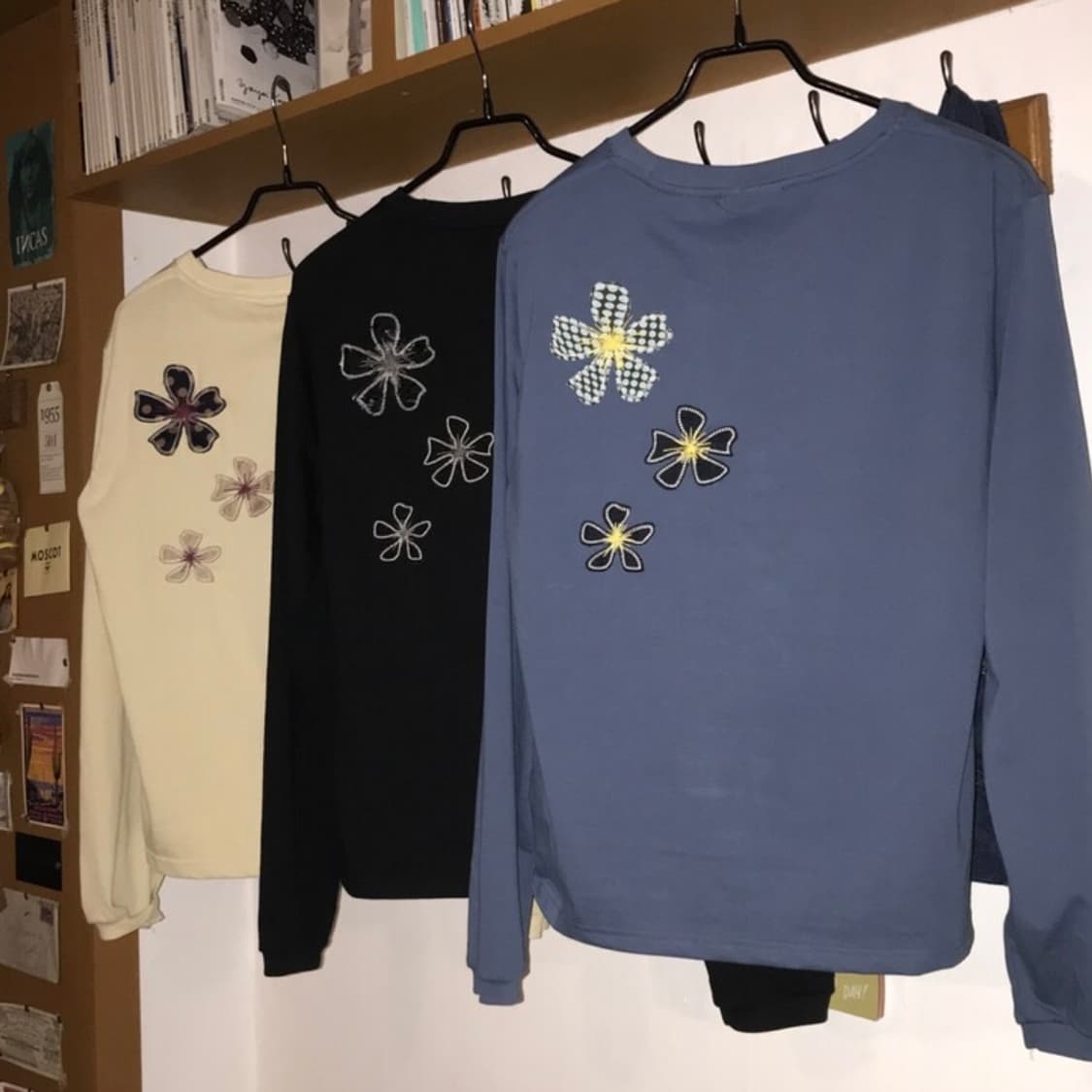 Flower Collector Long Sleeve Sky Blue 상품이미지2