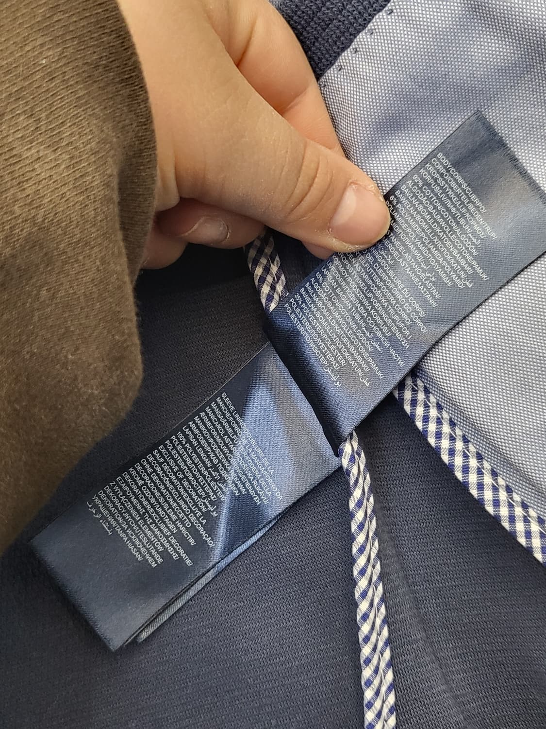 타미힐피거 네이비 남성 블레이저 L 상품이미지10