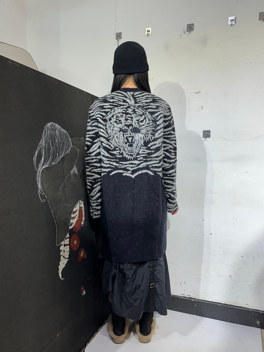 에드하디 모헤어 오리엔탈 롱 가디건 자켓 상품이미지3