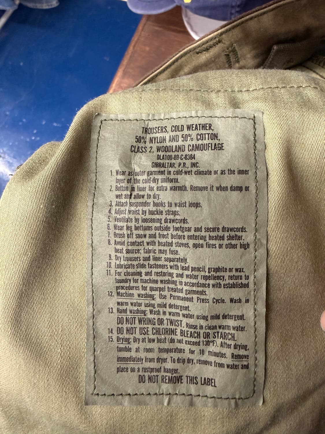 밀리터리 우드랜드 카고 팬츠 상품이미지6