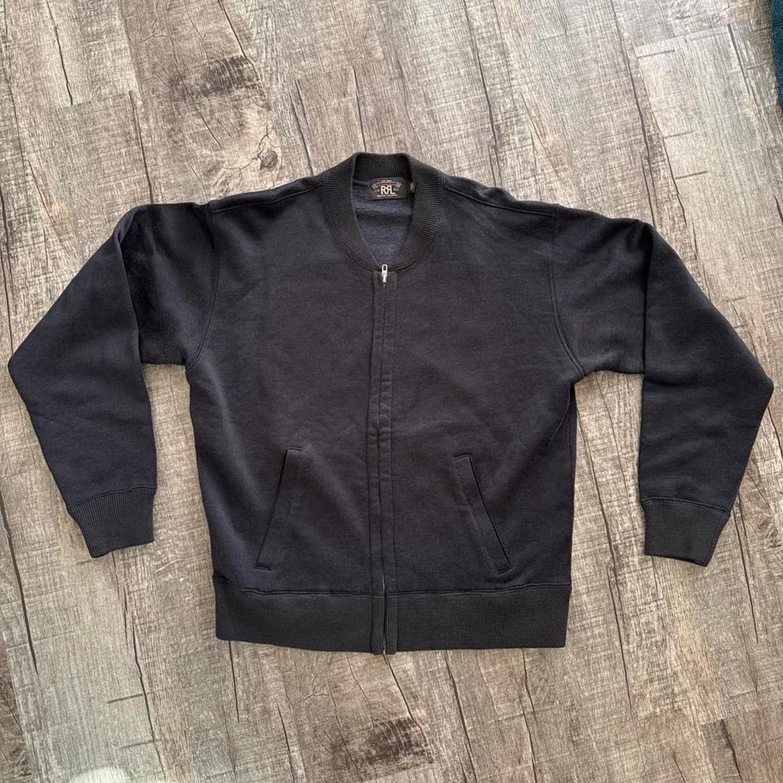 RRL 더블알엘 오피서 풀집 레이온 가디건 상품이미지1